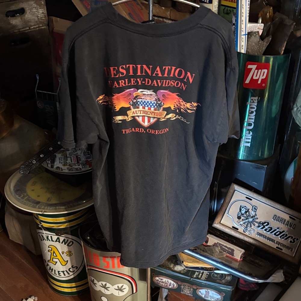 Harley-Davidson Destination Black Tee from Tigard Oregon